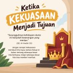 Ketika Kekuasaan Menjadi Tujuan : Renungan Tentang Penguasa yang Berkuasa